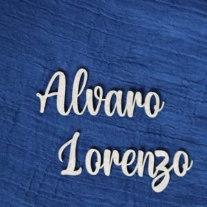 Nombre en Madera personalizada